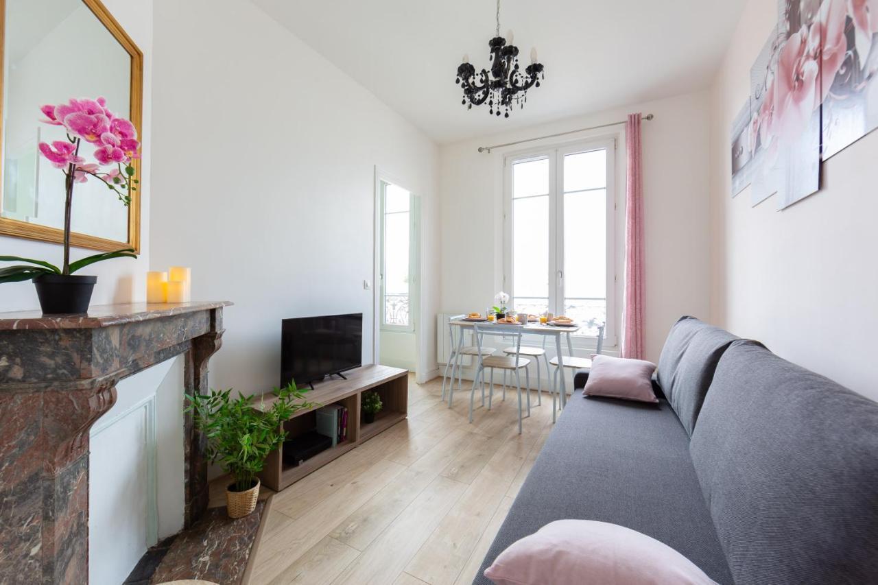 Le Charme Haussmannien-10 Min Paris Apartman Argenteuil Kültér fotó