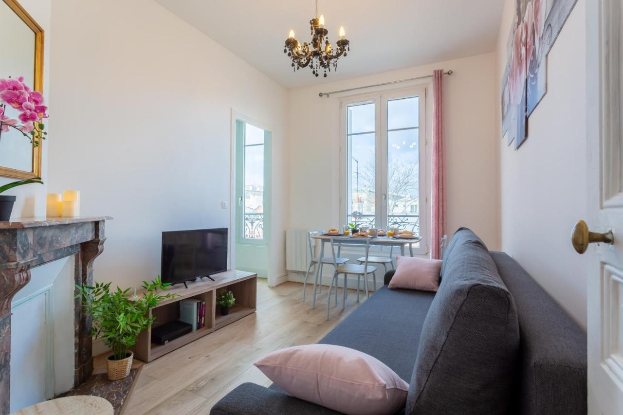 Le Charme Haussmannien-10 Min Paris Apartman Argenteuil Kültér fotó
